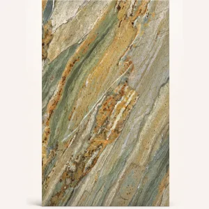 Sage Strata Glossy Sintered Stone — GF-QGMLK181212-445
