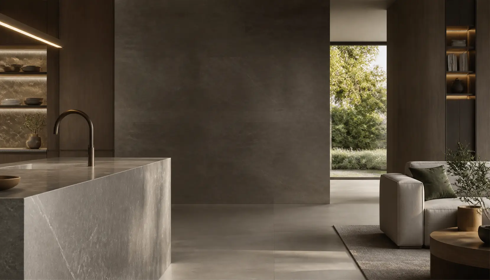PRIVAREA surfaces in a considered interior
