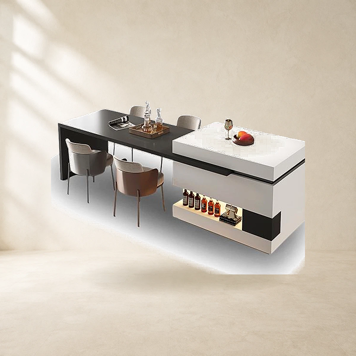 Custom Kitchen Island Design 09