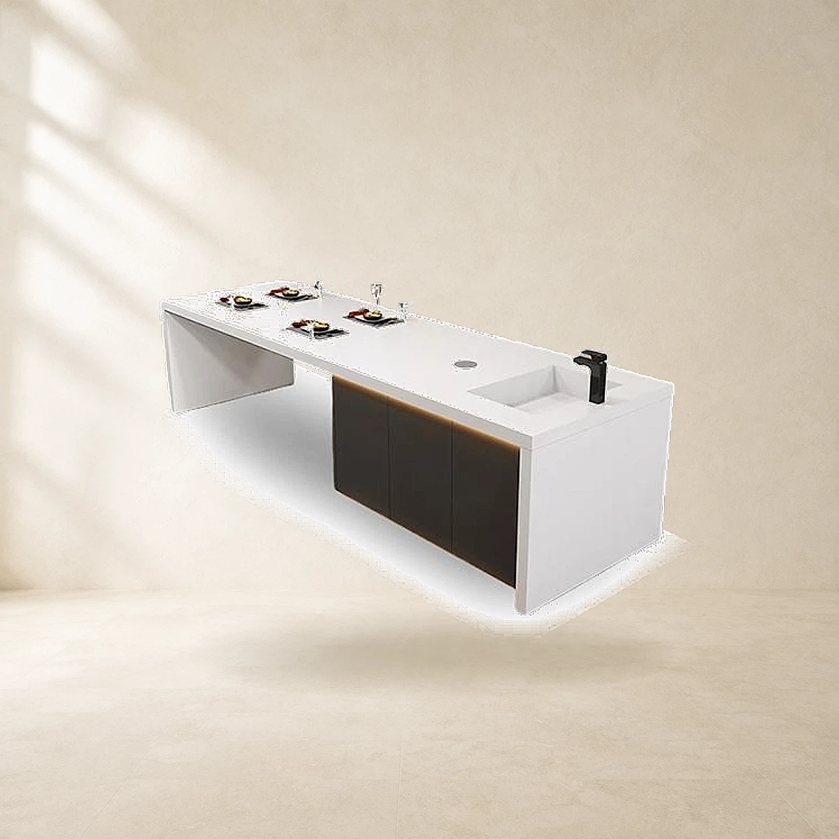 Custom Kitchen Island Design 24