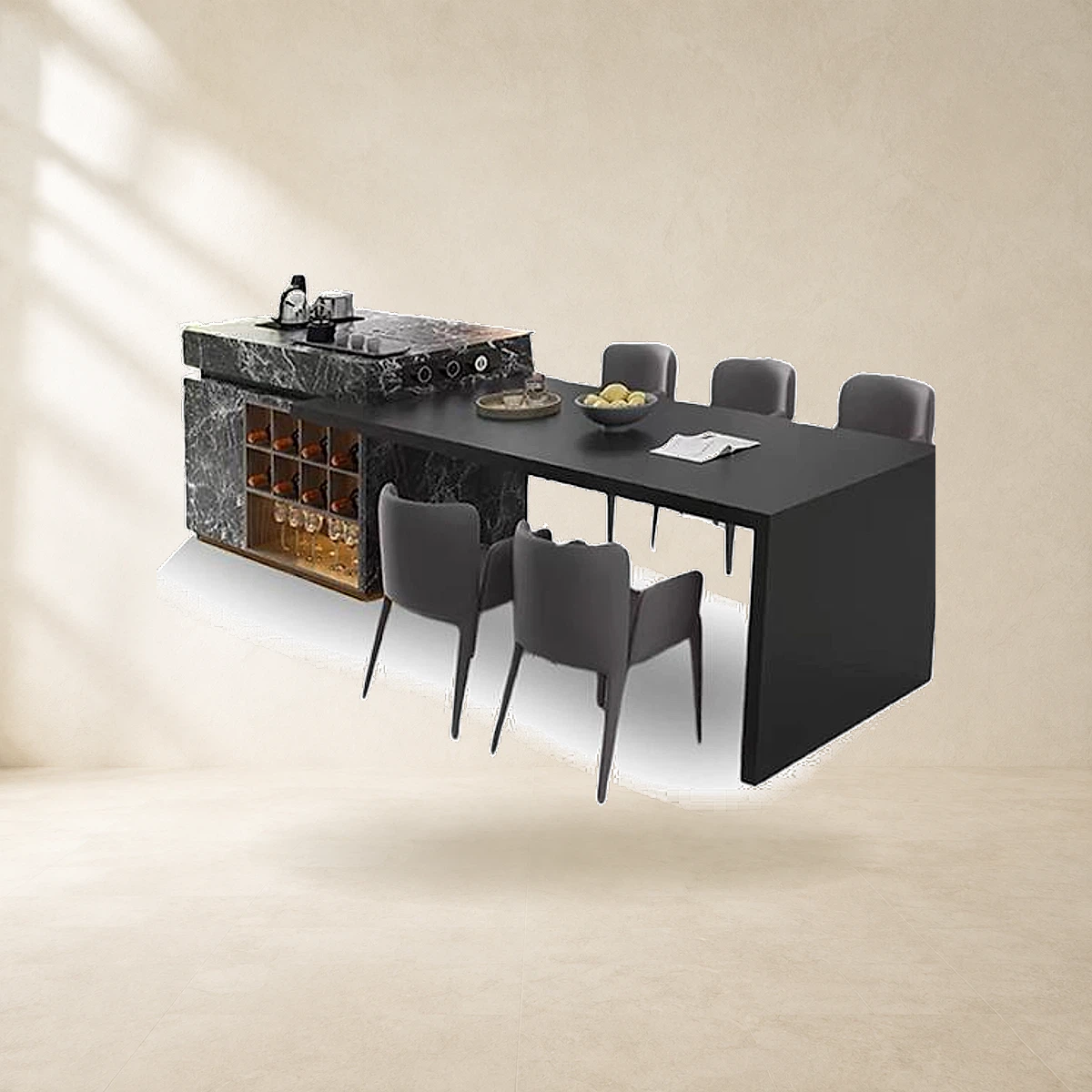 Custom Kitchen Island Design 26